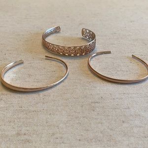Kendra Scott Rose Gold Bracelet Set